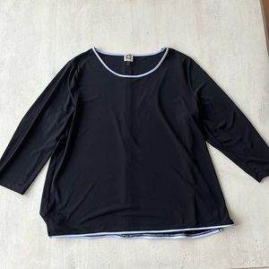 Anne Klein long sleeve top - XL - excellent condition